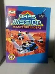 Vintage LEGO MARS MISSION MASTERBUILDERS Book Instructions Guide 2002 Space