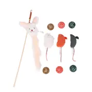 Meow & Me Woodland Cat 10 Piece Teaser & Cat Toys Assortment