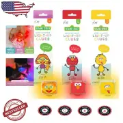 12 Reusable Light-Up Sensory Cubes - Boost Fine Motor Skills & Color Recognition