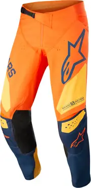 Alpinestars Racer Factory Youth Motocross Pants, red-blue, Size 24 Red Blue