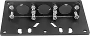 LS Engine Lift Plate SBC BBC Fits for Ford 2,4 Barrel Holley Spread Bore Carb Universal Engine Lift Plate,Black
