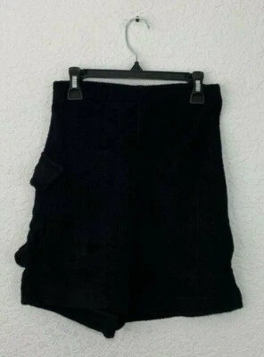 adidas Y-3 Womens Swim Towel Shorts Black Size XS