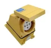 Wilco 'A' SERIES SOCKET OUTLET WILWMB563 1-Gang 63A 500V Size-3, 5-Round Pin