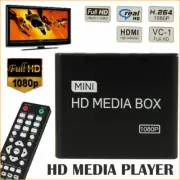 Mini HD 1080P Media Player USB Media Box HDMI AV MMC MKV AVI MOV MP4 VGA RMVB