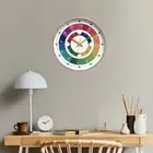 Digital Pattern Early Education Wall Clock Living Bedroom