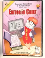 Editor In Chief Grammar Disasters & Punctuation Faux Pas Grades 6-8 CD-ROM