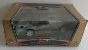 NEW BbURAGO 1995 SILVER FERRARI F50 HARD-TOP 1:18 SCALE GOLD COLLECTION 3362
