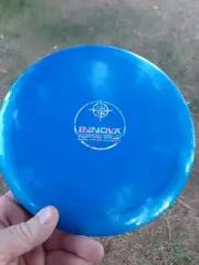 Innova Gstar Boss Pre Release Blue w/silver fractal Factory Store stamp 176.7g