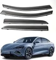 Window Visors, Compatible with BYD Atto 4 Seal EV 2022-2024 Side Window Deflector Weathershield Door Visor Wind Rain
