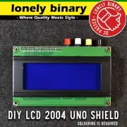 Lonely Binary DIY LCD 2004 Liquid Crystal Display Shield for Arduino UNO R3