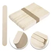 WOODEN STIRRING STICKS 100/1000 PCS PLAIN PADDLE POPSICLE CRAFT STICK STIRRERS