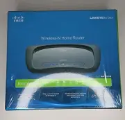 Linksys by Cisco Wireless-N Home Router Model WRT120N 4-Port 10/100 Ethernet NEW