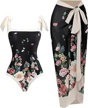 NGUMMS Sexy Bathing Suits | Women's Swimsuits | Halter Swimsuit with Skirt Up Sexy Bikini Show A Slim Waist for Pool