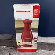 KITCHEN AID MANUAL HAND FOOD CHOPPER IN Red New Opened Box