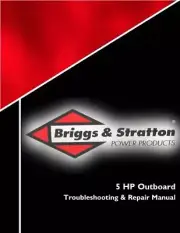New Briggs Stratton 5-HP Outboard Engines Repair Service Manual 275110 Free S&H