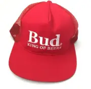 Budweiser - Bud King of Beers Snap Back Trucker Cap