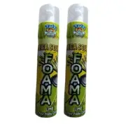 909630 2 x 75g SPRAY BOTTLE TNT MEGA SOUR FOAMA FROTHY CANDY SPRAY