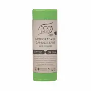 WHITE MAGIC ECO BASICS BIODEGRADABLE CORN STARCH GARBAGE BAGS - LARGE PACK 10