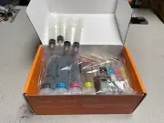 Continuous Ink Supply System C70/C80/80N with ink/chip Bulk 15 pack