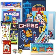 Ideal Kids Stationery Supplies Back to The Pre-School Kindergarten Education Materials Set, Paw Patrol 11pcs Assorted