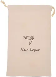 Hohopeti Hair Dryer Bag Hair Blow Dryer Blow Dryer Retractable Cord Portable Drawstring Bag Dust Bags for Handbags Drawstring Storage Bag Blow Dryer Bag Travel Linen Carry Bag Hair Dryer