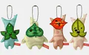Legend of Zelda Korok mascot keychain Nintendo TOKYO 4 type select Japan