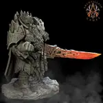 (TAZO工坊) FIRE GIANT KING 火巨人國王  90MM  TML