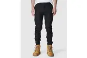 Mens Cuffed Pant Black