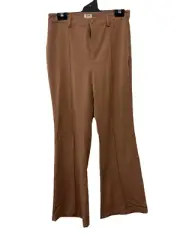 Light Brown Bootcut Highwaisted Pants