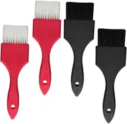 SOESFOUFU Hair Coloring Brush Set 4pcs Barber Hair Dye Supplies Comfortable Handles Pc Material