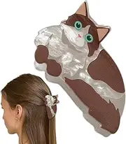 [Generic] Cat Hair Clip, Cat Clip, Portable Hair Clip, Cute Claw Hair Clip, Small Cat Hair Catcher Claw Clip, Kitten Hair Clip for Men and Women