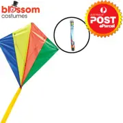 NGH31 Brookite Stuntmaster Kite Rainbow Outdoor Children Fun Sports Kids Toys