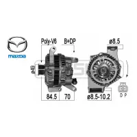 在飛比找蝦皮購物優惠-馬自達 MAZDA 馬3 馬5 發電機 2010 前 原廠全