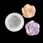 【快速出貨】DIY烘焙3D立體玫瑰花蛋糕裱花裝飾翻糖粘土幹佩斯布丁矽膠模具