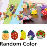 Mini Fruit Shaped Rubber Pencil Eraser Novelty Stationery Gift Best