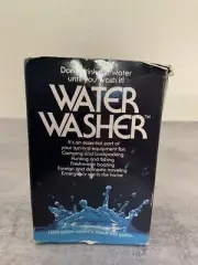 Water Washer Mini-Silverator portable filter purification system NIB vintage NOS