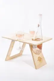 Petite Natural Folding Picnic Table--SUM-WSPNFPT
