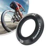 Bike Bicycle Headset Cap Top Flat Cover Aluminum Alloy Shell Pipe O Ring Seal