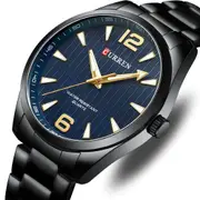 Fashion Watches for Men Quartz Luminous Hands Wristwatches Business Stainless Steel Band Clock Male