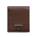[Prada] Prada Logo-plaque Cardholder ONE SIZE BROWN