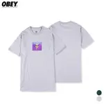 【BRAND T】OBEY PEEK TEE 草叢 偷看 臉譜 短T 短T T恤 2色