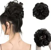 BishtHub Fashion Womens Hairpieces Hair Accessories Messy Bun Hair Extension Artificial Fake Donuts Maker Scrunchies- Pack Of 1