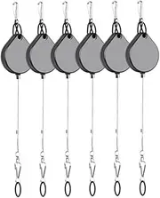 6X Premium VR Cable Management Ceiling Pulley System Retractable Black