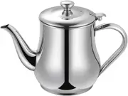 UPKOCH 24Oz Oil Strainer Pot, Bacon Grease Container/Grease Can, 304 Stainless
