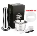 i Cafilas Stainless Steel Coffee Capsule Refillable Pod For K-Fee Espresso ALDI
