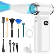 Compressed Air Duster, 110000RPM Electric Air Duster,Keyboard Cleaner for6582