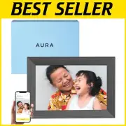 Smart 10.1-Inch WiFi Digital Photo Frame with Unlimited Cloud Storage - Gravel