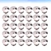 30 PCS Jewelry Findings Pin Back Clutches Pin Backs Locking Pin Badge Backs