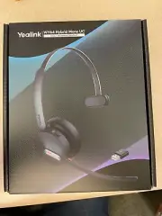 Yealink WH64 DECT Hybrid Wireless Headset *New/Open Box*