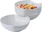 Plates Matte Glazed Black Dinner Plates 7 inch Set 4 Shell Shaped Dinnerware C